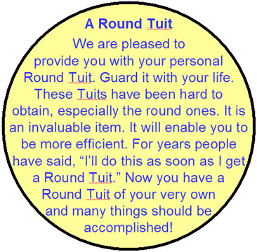 A Round Tuit