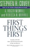 First Things First