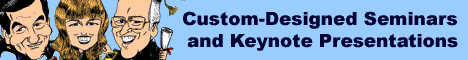 Custom-designed Training, Seminars, and Keynote Presentations