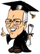 caricature of motivational speaker Jeffrey W. Drake, Ph.D.